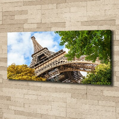 Canvas wall art Eiffel Paris tower