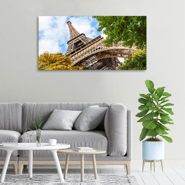 Canvas wall art Eiffel Paris tower