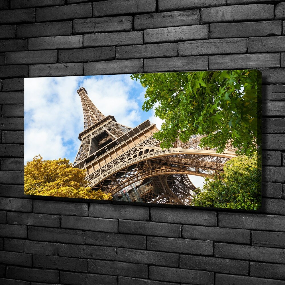 Canvas wall art Eiffel Paris tower