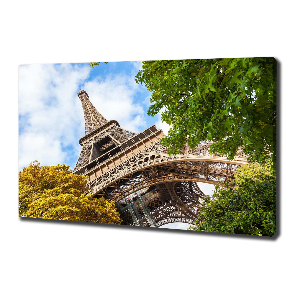 Canvas wall art Eiffel Paris tower