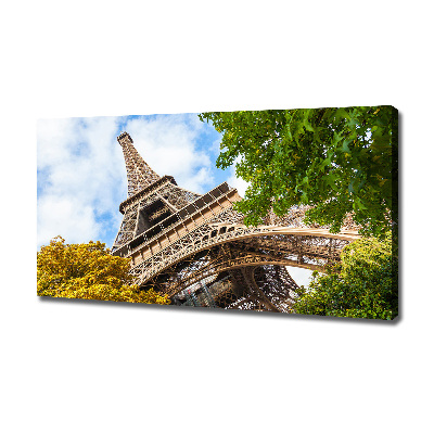 Canvas wall art Eiffel Paris tower