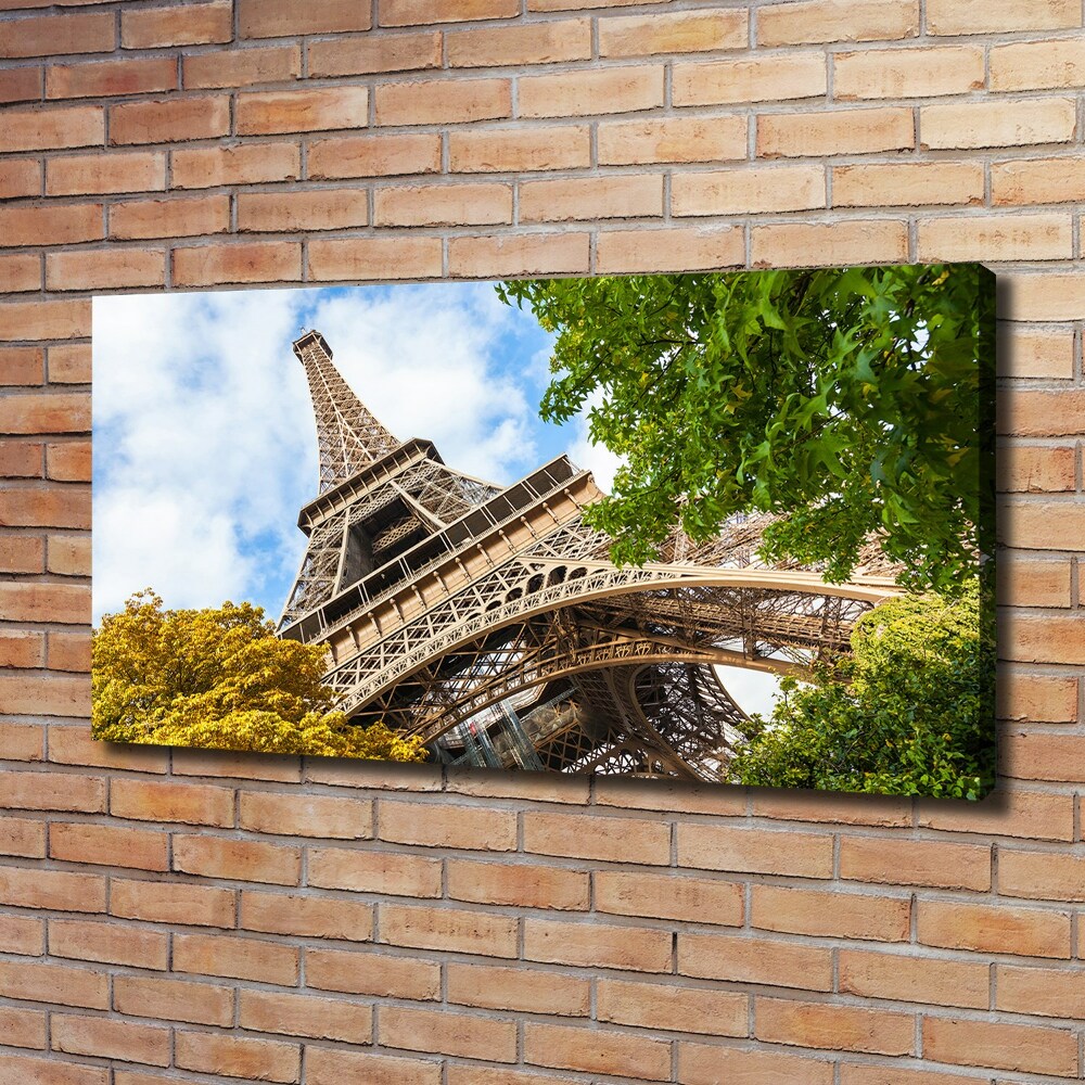 Canvas wall art Eiffel Paris tower