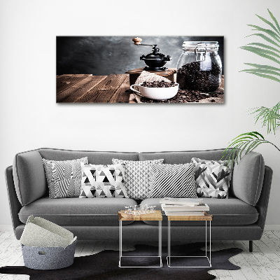 Canvas wall art Coffee grinder