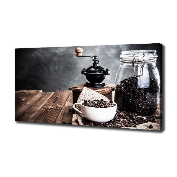 Canvas wall art Coffee grinder