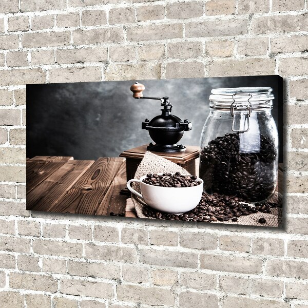 Canvas wall art Coffee grinder