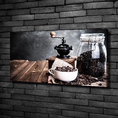 Canvas wall art Coffee grinder