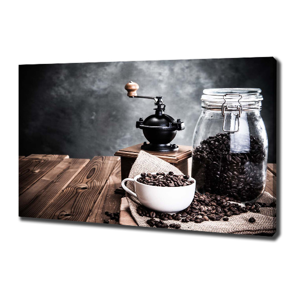 Canvas wall art Coffee grinder