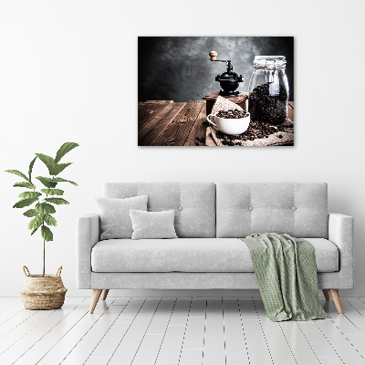 Canvas wall art Coffee grinder