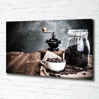 Canvas wall art Coffee grinder