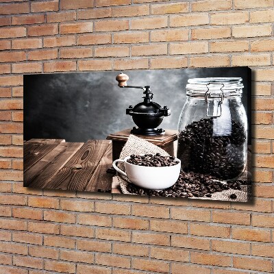 Canvas wall art Coffee grinder