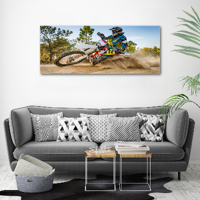 Canvas wall art Motocross