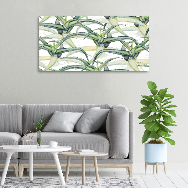 Canvas wall art Aloe