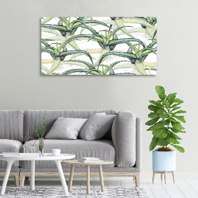 Canvas wall art Aloe