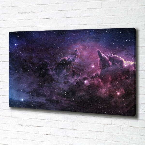 Canvas wall art Nebula