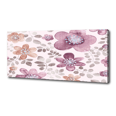 Canvas wall art Floral pattern