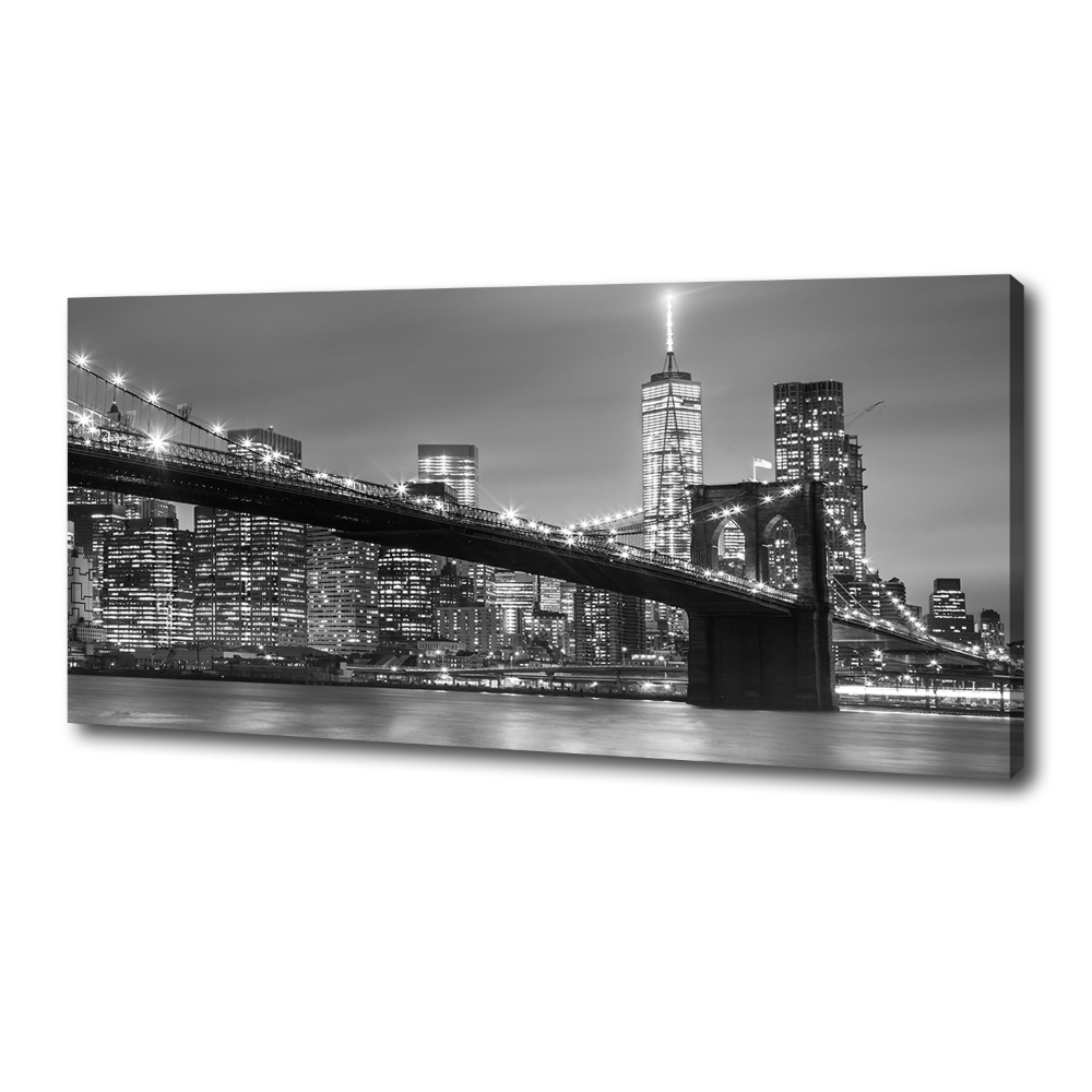 Canvas wall art New York at night