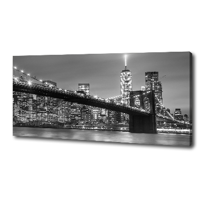 Canvas wall art New York at night