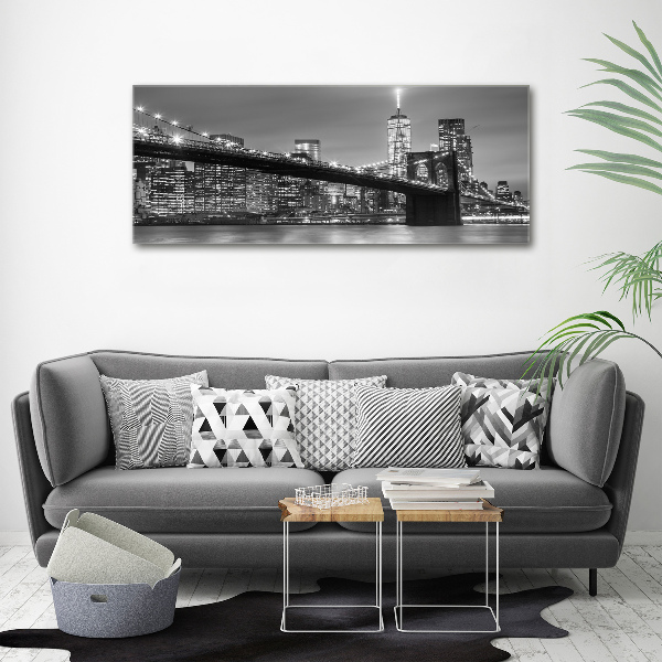 Canvas wall art New York at night