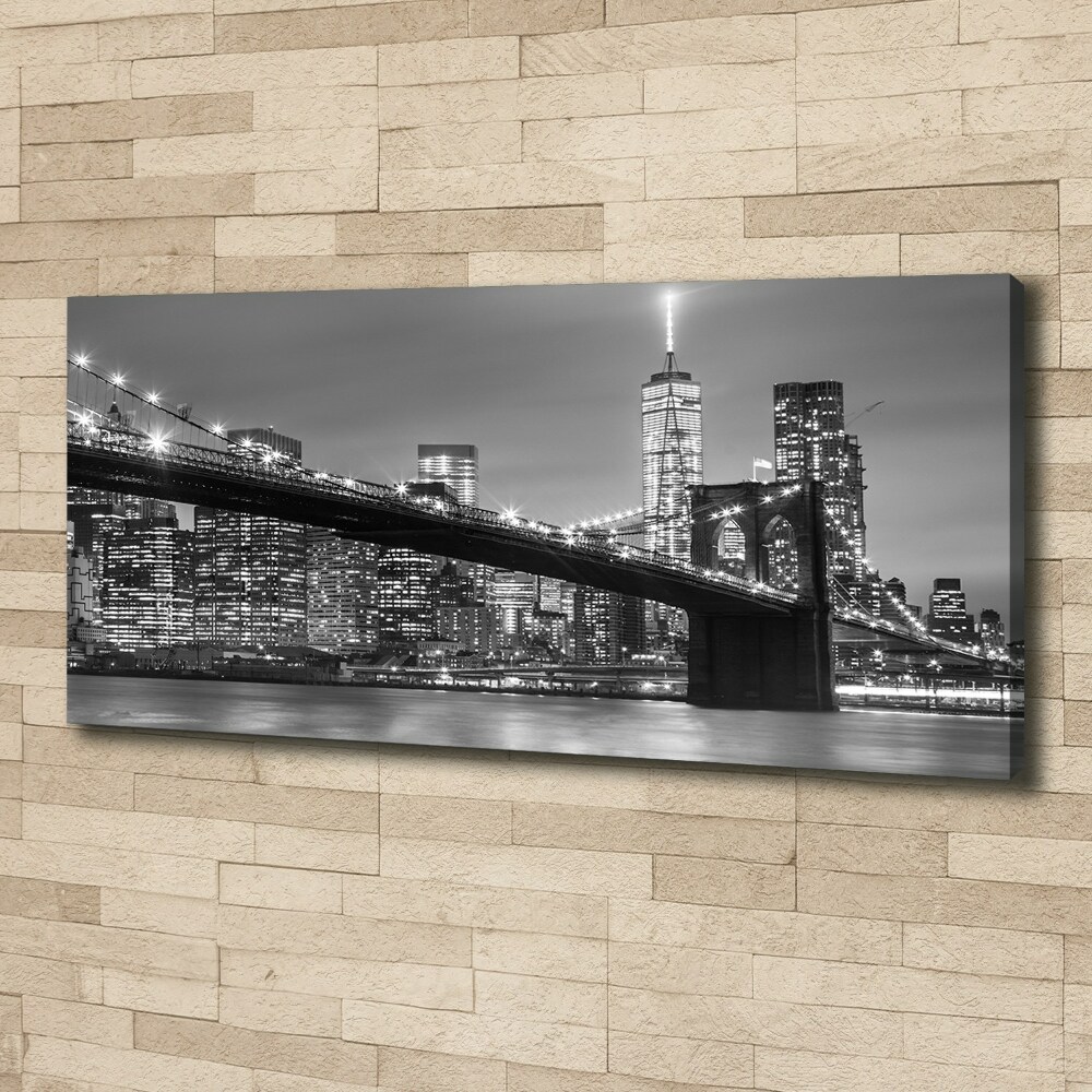 Canvas wall art New York at night