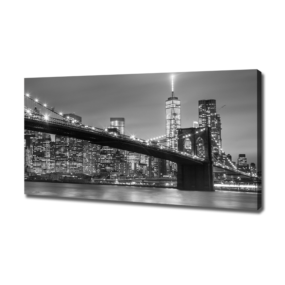 Canvas wall art New York at night