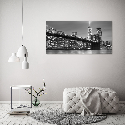 Canvas wall art New York at night