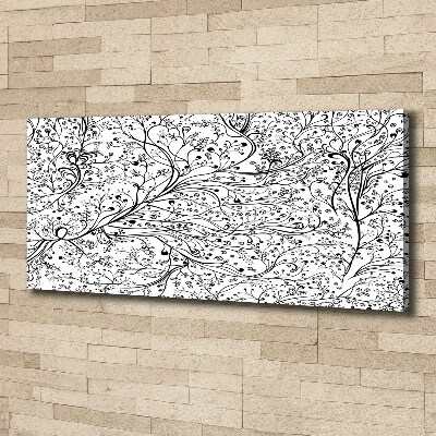 Canvas wall art Loved branches