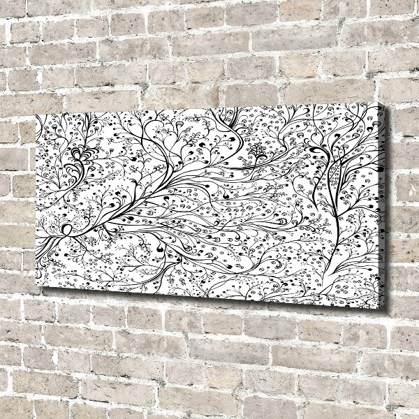 Canvas wall art Loved branches