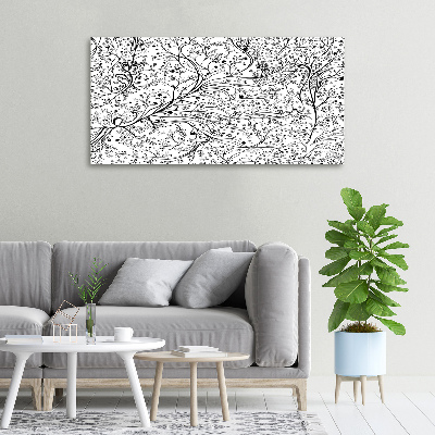 Canvas wall art Loved branches