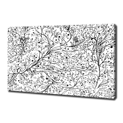 Canvas wall art Loved branches