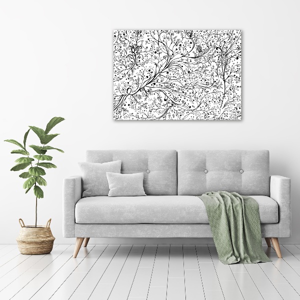 Canvas wall art Loved branches