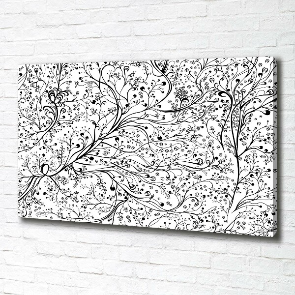 Canvas wall art Loved branches