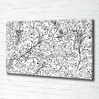 Canvas wall art Loved branches