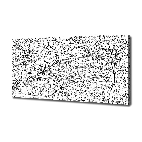 Canvas wall art Loved branches