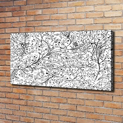 Canvas wall art Loved branches