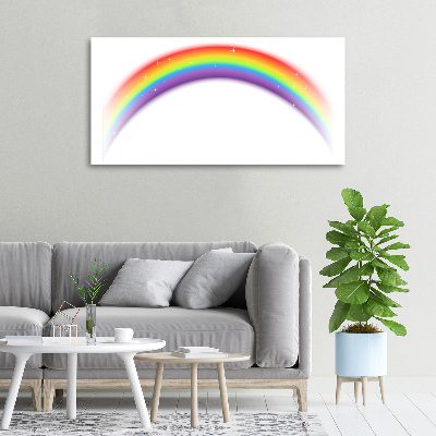 Canvas wall art Rainbow