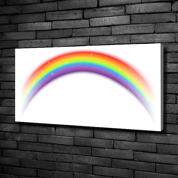 Canvas wall art Rainbow