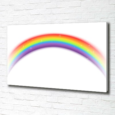 Canvas wall art Rainbow