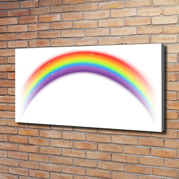 Canvas wall art Rainbow