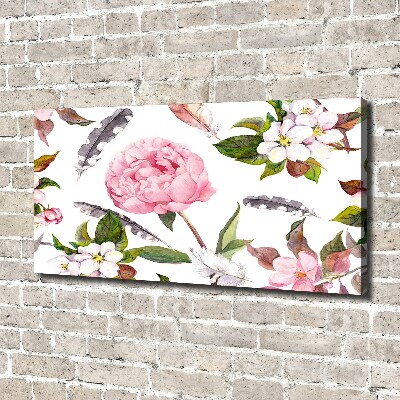 Canvas wall art Floral pattern