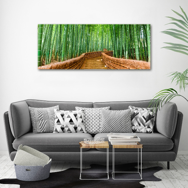 Canvas wall art Bamboo forest