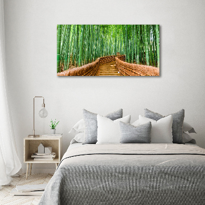 Canvas wall art Bamboo forest