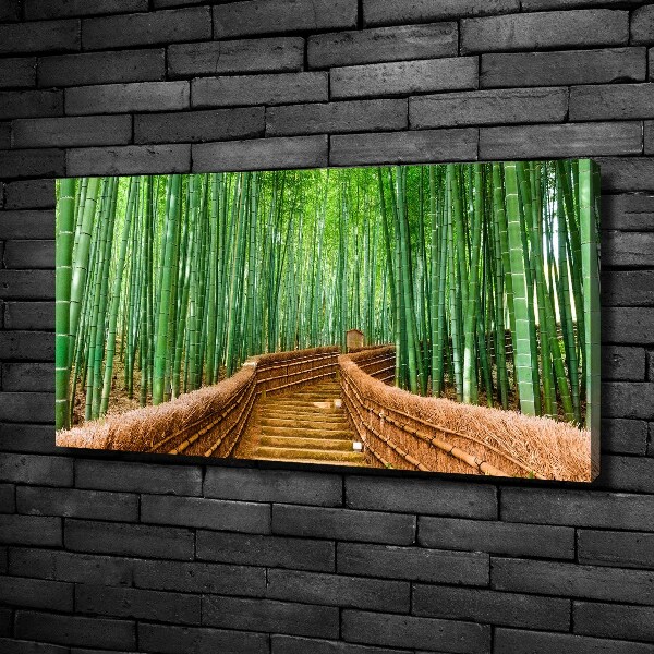 Canvas wall art Bamboo forest