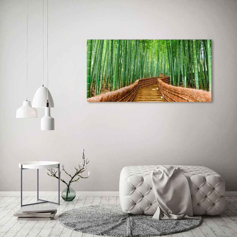 Canvas wall art Bamboo forest