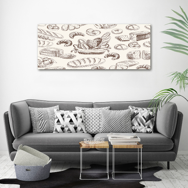 Canvas wall art Bread