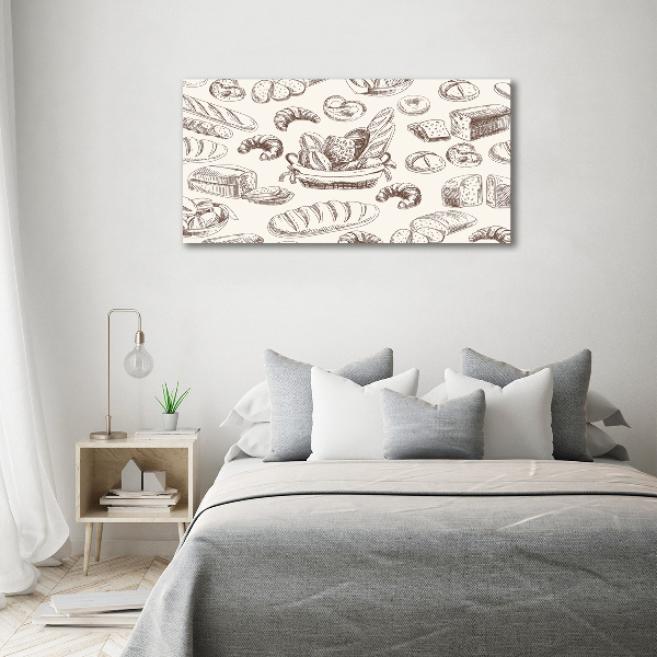 Canvas wall art Bread