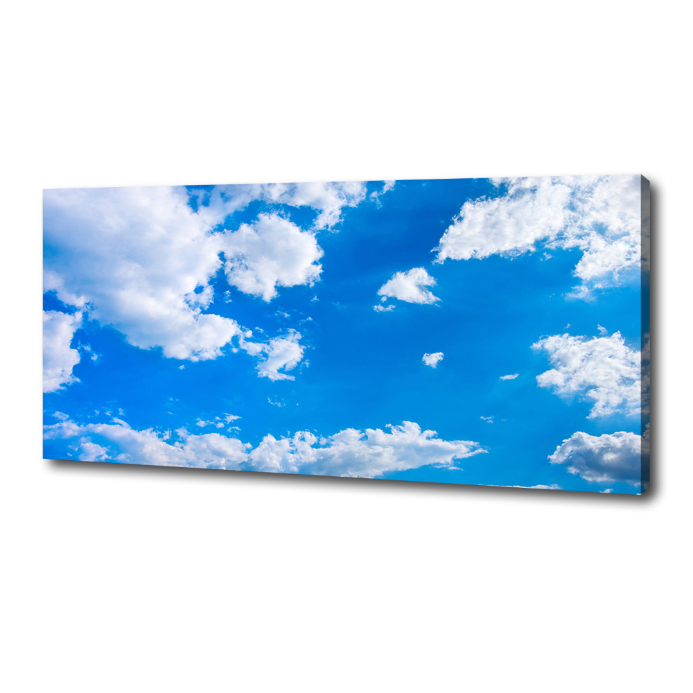 Canvas wall art Clouds in the sky