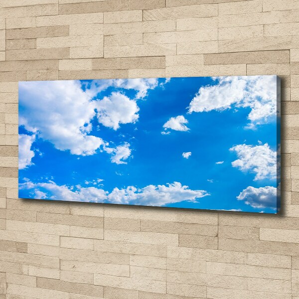 Canvas wall art Clouds in the sky