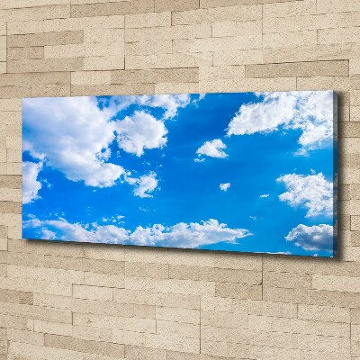 Canvas wall art Clouds in the sky