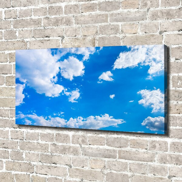 Canvas wall art Clouds in the sky