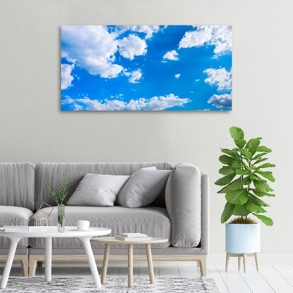 Canvas wall art Clouds in the sky